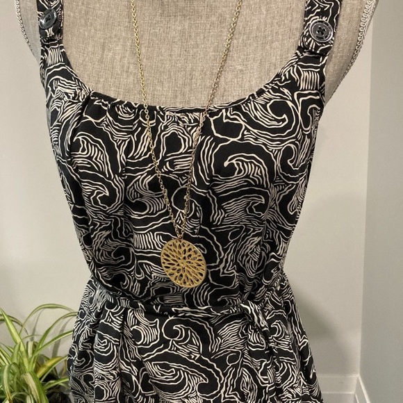 Wilfred Black and White midi tank dress Size Small - Picture 2 of 5